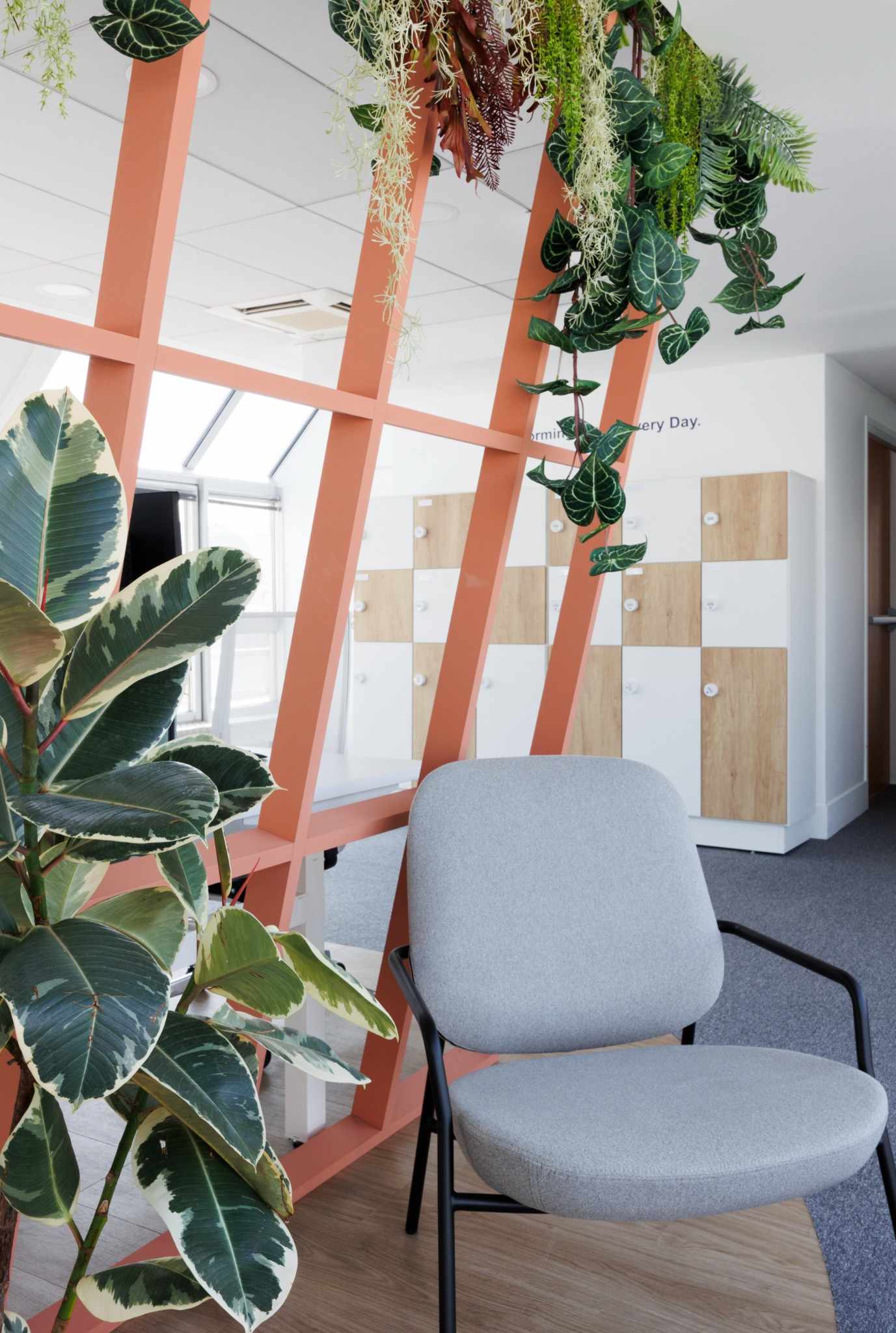 Réalisation des bureaux d'un groupe pharmaceutique par Ronnsquare