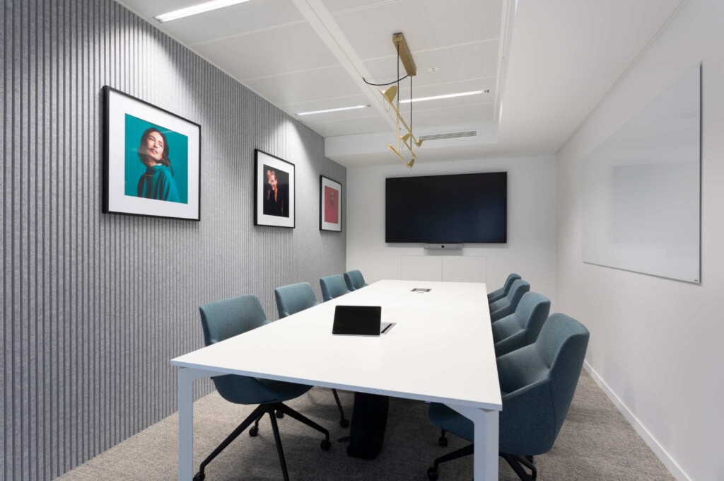 Réalisation des bureaux Merz Aesthetics par Ronnsquare