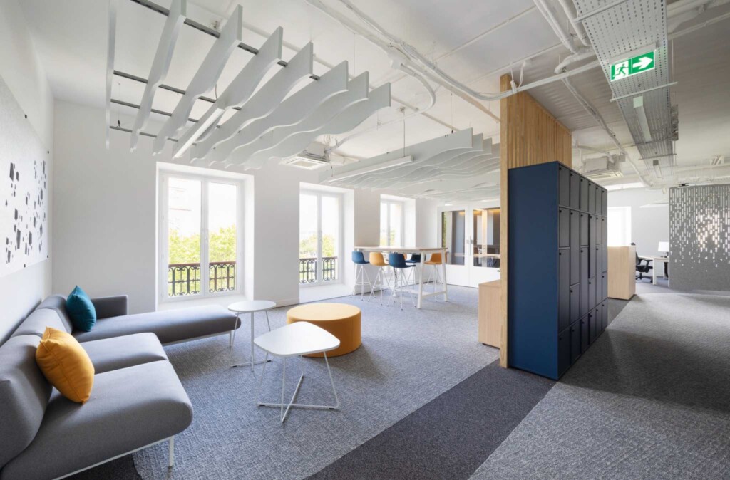 Bureaux CCFA aménagés par Ronnsquare